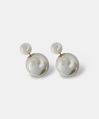 Double Pearl Earrings