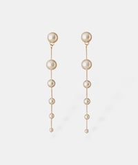 6-Pearl Drop Earrings