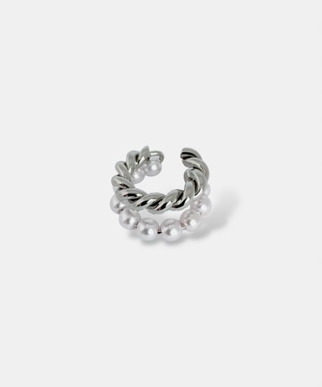 Pearl & Twist Ear cuff