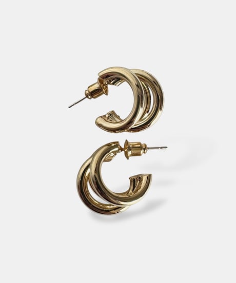 TRIPLE HOOP EARRINGS