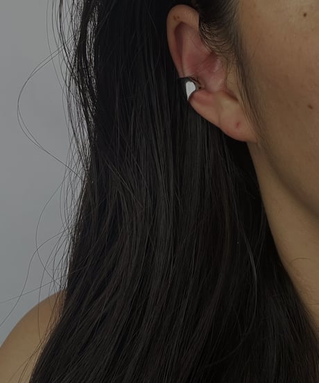 Plane Metal Ear Cuff