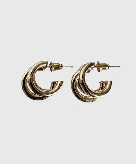 TRIPLE HOOP EARRINGS
