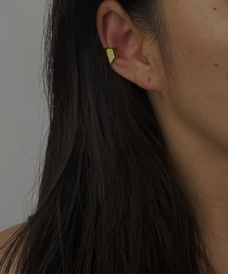 Plane Metal Ear Cuff
