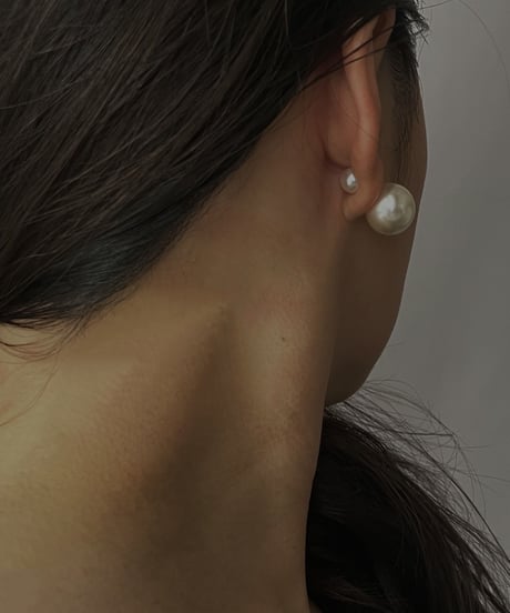 Double Pearl Earrings