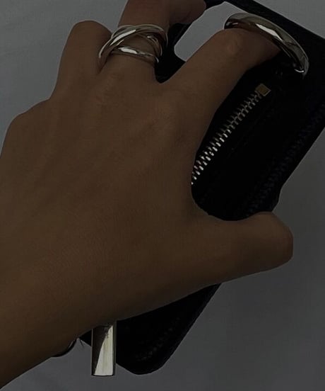 Triple Line Ring