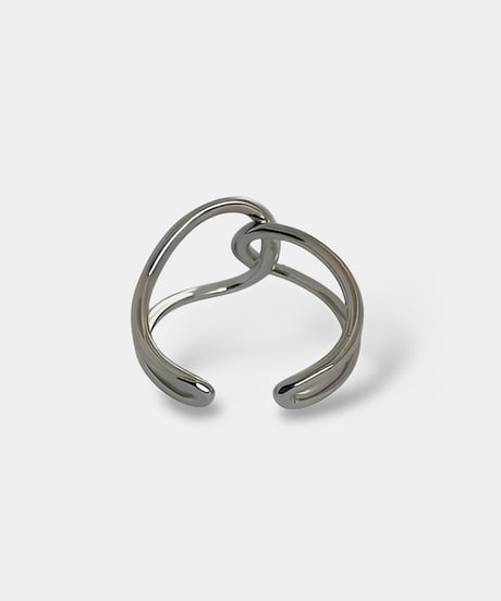 Double Cross Open Ring