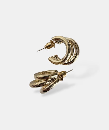 TRIPLE HOOP EARRINGS