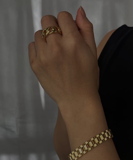 CHAIN OPEN RING
