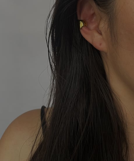 Plane Metal Ear Cuff