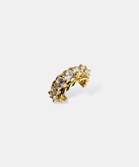 Cubic Zirconia Ear Cuff