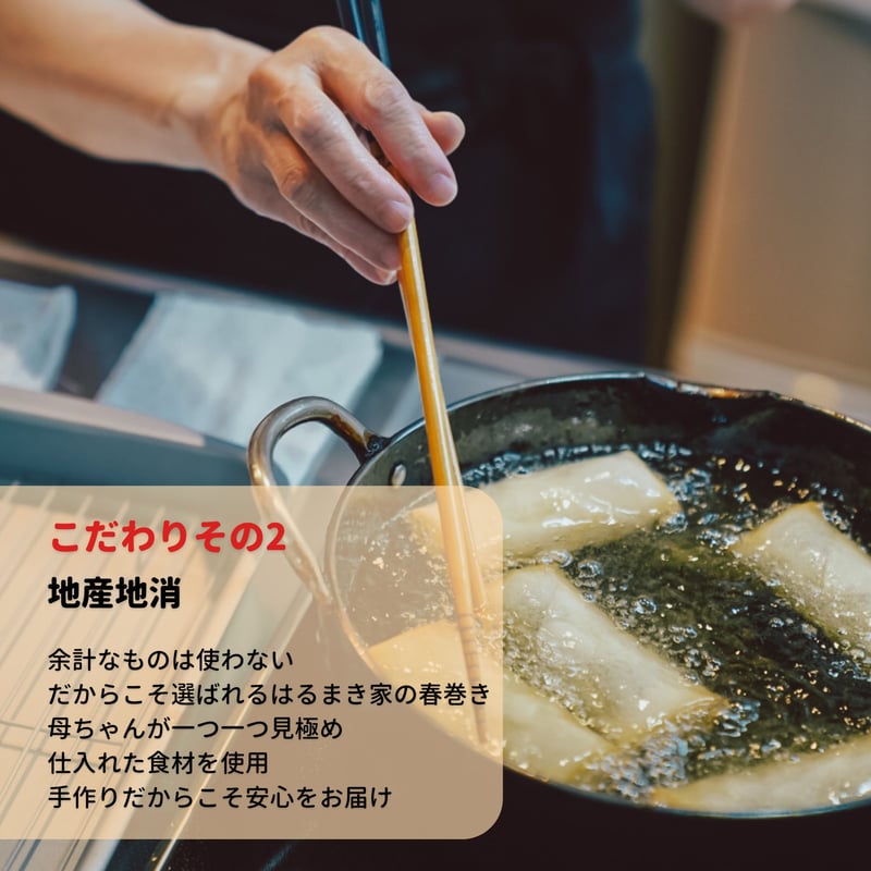 冷凍春巻き はるまき家の「いつもの」【6本セット】 | はるまき家