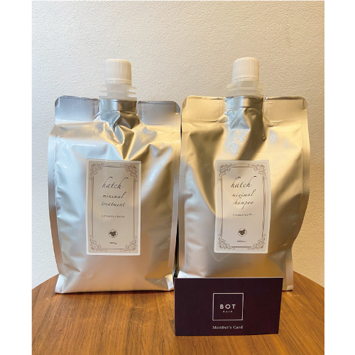 ハッチ ミニマルシャンプー&トリートメント 1000ml,1000g | BOT SHOP