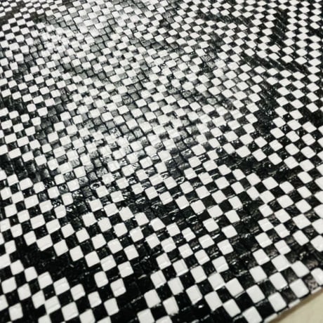 メッシュ柄 ビニール PVC 生地 シート カバー【1mあたり1000円】