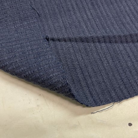 アクリル ピケ 厚手 生地 冬物【1mあたり850円】紺