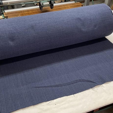 アクリル ピケ 厚手 生地 冬物【1mあたり850円】紺