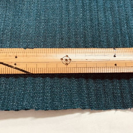 アクリル ピケ 厚手 生地 冬物【1mあたり850円】ブルーグリン