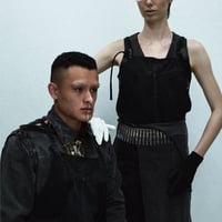 HEADS × WEYEP Black apron