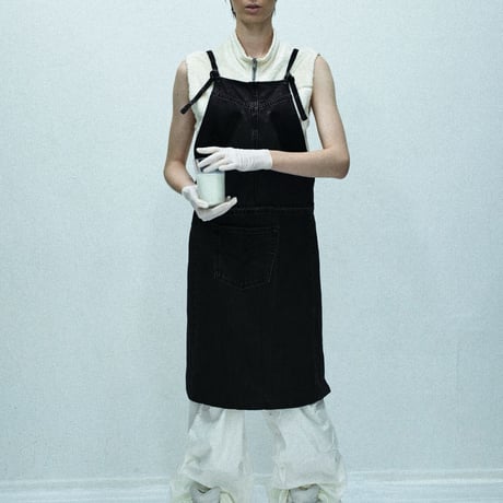 HEADS × WEYEP Black apron
