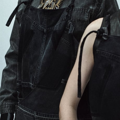 HEADS × WEYEP Black apron