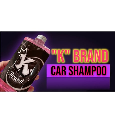 "K" Brand car shampoo