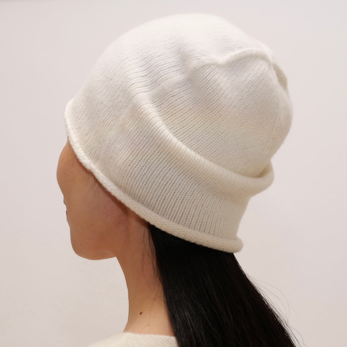 【ミルク】yoli モヘアニットキャップ　23AW ○nnnnnaさま専用○yoli モヘアニットキャップ ○nnnnnaさま専用○yoli