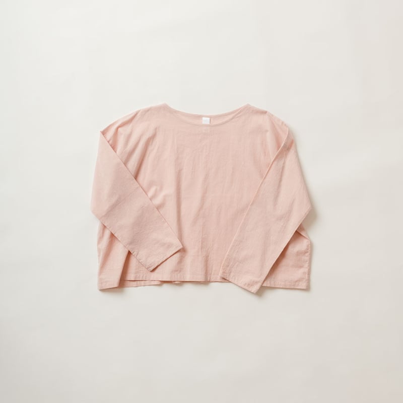 Yoli⭐︎Simple wide  blouse   pink