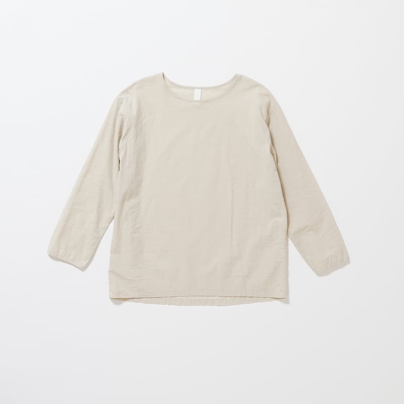 simple wide blouse ／Yoli yoli simple blouse ベージュ
