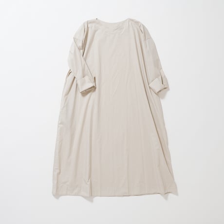 新品未使用◯Yoli◯ヨリ◯short knit ブラウン　2024aw 強撚スムース スクエアドットプリント 7分袖ボウタイプル