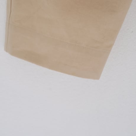 Cotton tapered pants