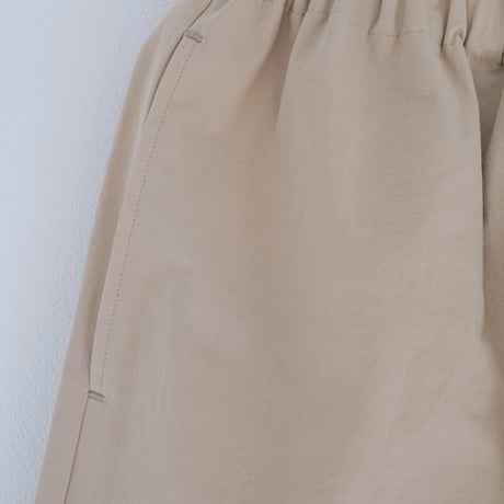 Cotton tapered pants