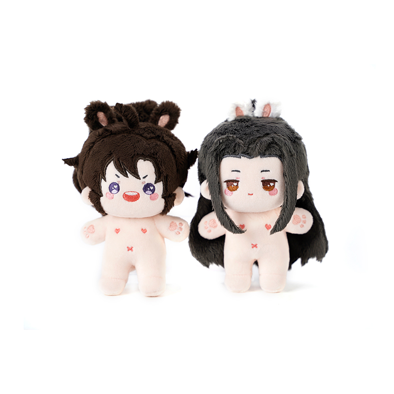 魔道祖師　kaze ぬいぐるみ　骨なし　魏嬰　藍湛　MDZS 10cm