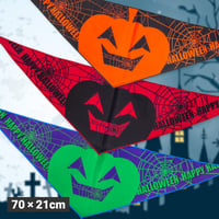 バンダナ ハロウィンくもの巣