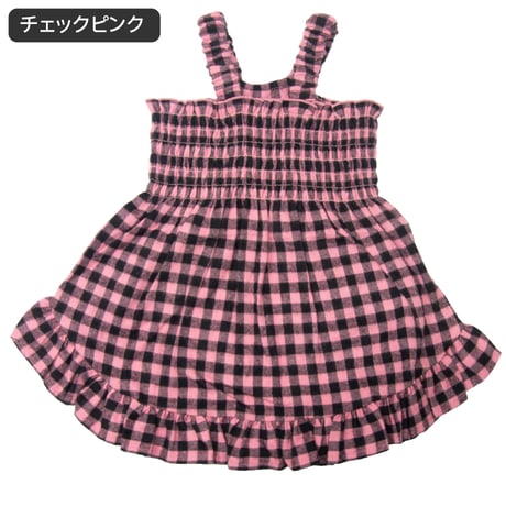 【送料無料】ギャザーフリルワンピ ～9kg 秋冬用