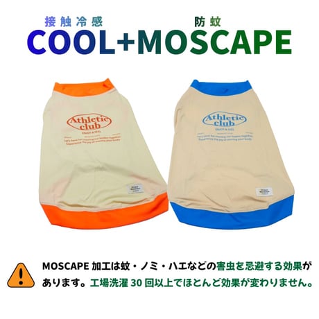 COOL+MOSCAPE プリントタンク XL XXL 6〜10kg