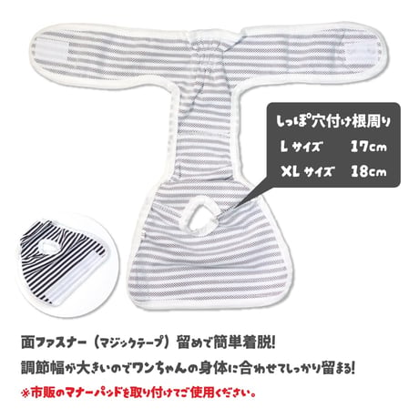 ボーダーマナーパンツ