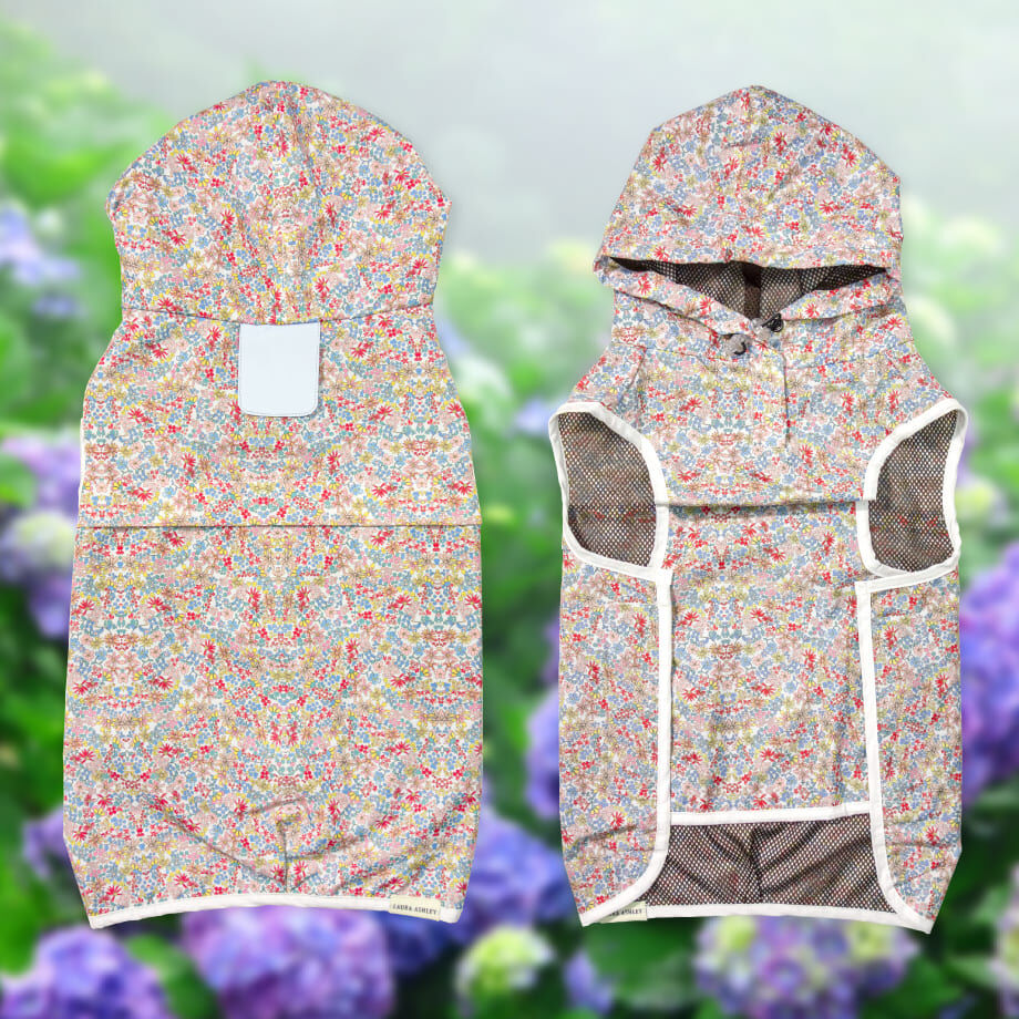 送料無料】LAURA ASHLEY ローラアシュレイ レインコート | 柴犬