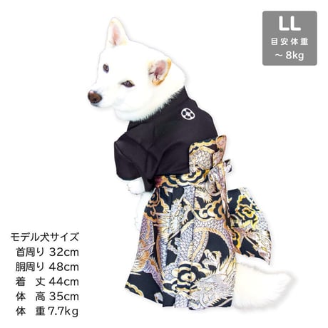 ONE歩オリジナル 高級袴 登り龍【3L完売しました】