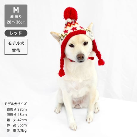 スターノルディックニットキャップ 顔周り28～44cm M L【在庫限りで終売】