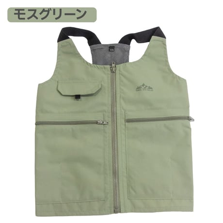 【送料無料】ICE HOLD フィッシングベスト 保冷剤付 XXL 胴周り57cm