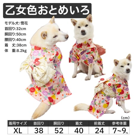 送料無料 愛犬用着物 XL XXL （7〜11kg）