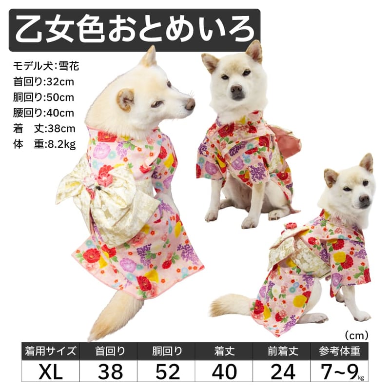 送料無料 愛犬用着物 XL XXL （7〜11kg） | 柴犬の服屋さんONE歩