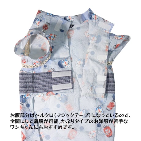 【送料無料】縁日甚平 5号 6号 7〜11kg