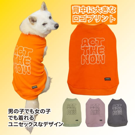 送料無料 裏起毛バックプリントタンク XXL 8～10kg