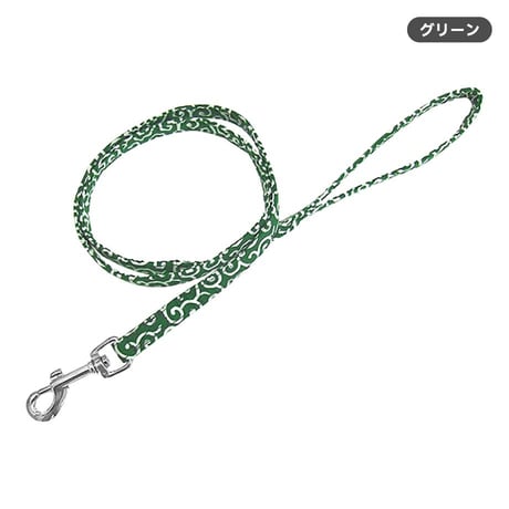 コットン唐草リード 小型犬・中型犬用 ～20kg