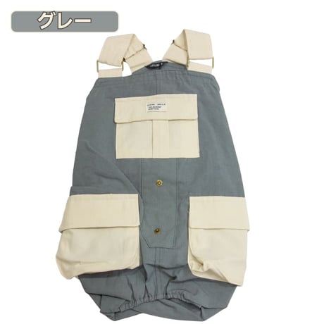 ミルアウトドアポケットオーバーオール 〜12kg 5号 6号