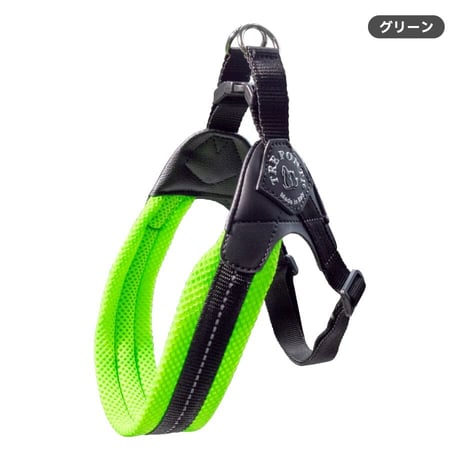 Fibbia adjustable type SOFT MESH ソフトメッシュハーネス 3.5号 4号 胴周り46〜70cm 目安体重7～14kg