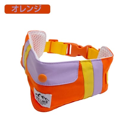 ビタミンカラーバンダナ S M L 保冷剤付き 首周り26〜46cm