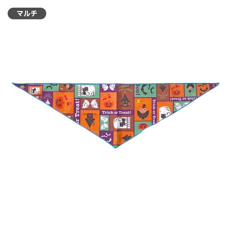 ハロウィンバンダナ  横70cm×縦21cm