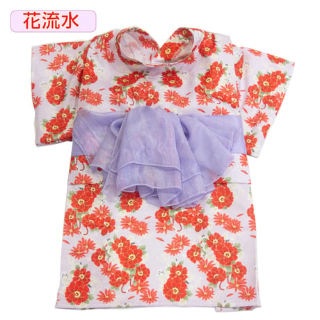 【送料無料】華やか大輪帯浴衣 6～10kg