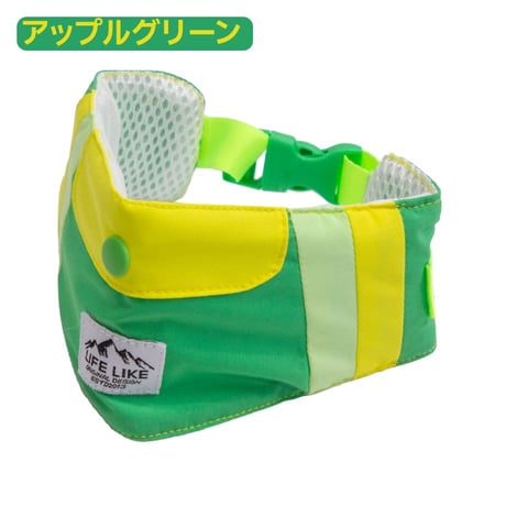 ビタミンカラーバンダナ S M L 保冷剤付き 首周り26〜46cm